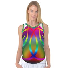 Colorful Easter Egg Women s Basketball Tank Top by BangZart