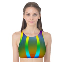 Colorful Easter Egg Tank Bikini Top by BangZart