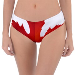 Autumn Maple Leaf Clip Art Reversible Classic Bikini Bottoms