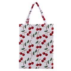 Cherry Red Classic Tote Bag by Kathrinlegg