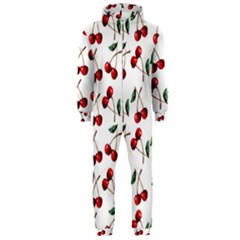 Cherry Red Hooded Jumpsuit (men) 