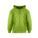 Decorative green pattern background  Kids  Zipper Hoodie View1