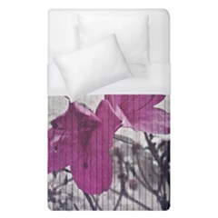 Vintage Style Flower Photo Duvet Cover (single Size) by dflcprints