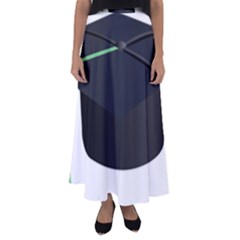 Graduate Cap Flared Maxi Skirt by Colorfulart23