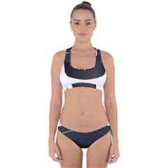 Graduate Cap Cross Back Hipster Bikini Set