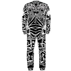 Tattoo Tribal Street Art Onepiece Jumpsuit (men)  by Valentinaart