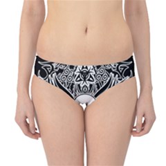 Tattoo Tribal Street Art Hipster Bikini Bottoms by Valentinaart