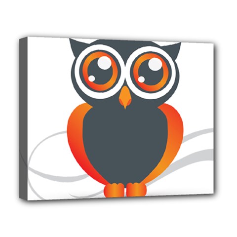 Owl Logo Deluxe Canvas 20  X 16   by BangZart