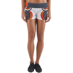 Owl Logo Yoga Shorts