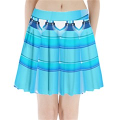 Large Water Bottle Pleated Mini Skirt by BangZart