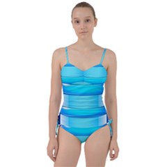 Large Water Bottle Sweetheart Tankini Set