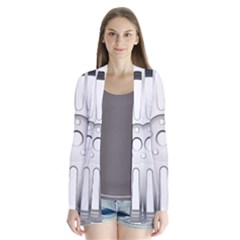 Wheel Skin Cover Drape Collar Cardigan by BangZart