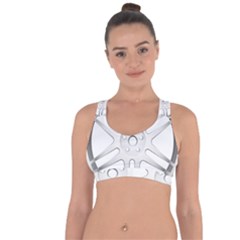 Wheel Skin Cover Cross String Back Sports Bra