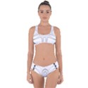 Wheel Skin Cover Criss Cross Bikini Set View1