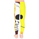 Skull Behind Your Smile Kids  Legging View2