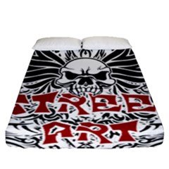 Tattoo Tribal Street Art Fitted Sheet (queen Size) by Valentinaart