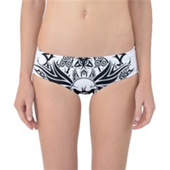 Tattoo Tribal Street Art Classic Bikini Bottoms by Valentinaart