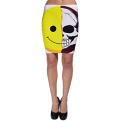 Skull Behind Your Smile Bodycon Skirt by BangZart