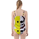 Skull Behind Your Smile Cut Out Top Tankini Set View2