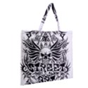 Tattoo tribal street art Zipper Large Tote Bag View2