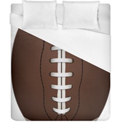 Football Ball Duvet Cover (california King Size) by BangZart