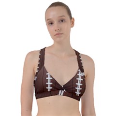 Football Ball Sweetheart Sports Bra