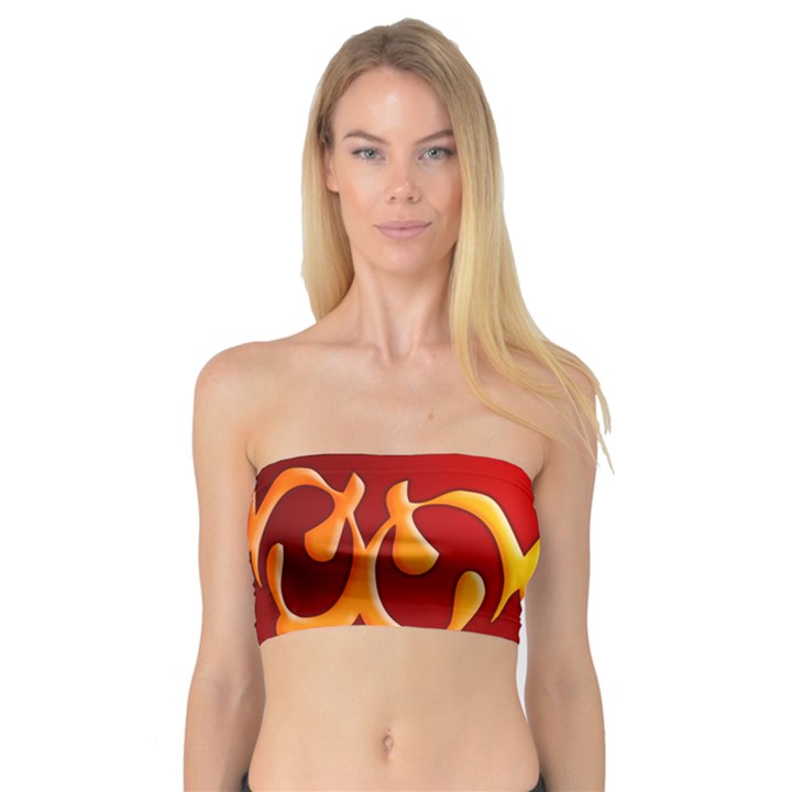 Easter Decorative Red Egg Bandeau Top