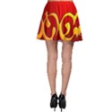 Easter Decorative Red Egg Skater Skirt View2