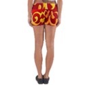 Easter Decorative Red Egg Yoga Shorts View2