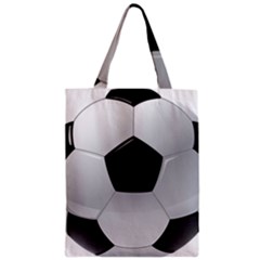 Soccer Ball Zipper Classic Tote Bag by BangZart