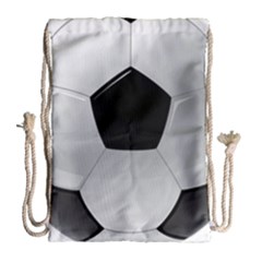 Soccer Ball Drawstring Bag (large) by BangZart