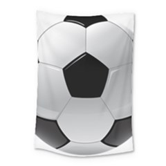 Soccer Ball Small Tapestry by BangZart