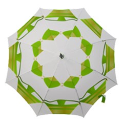 Green Swimsuit Hook Handle Umbrellas (large) by BangZart