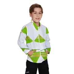 Green Swimsuit Wind Breaker (kids) by BangZart