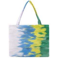 Brazil Colors Pattern Mini Tote Bag by paulaoliveiradesign