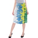 Brazil Colors Pattern Midi Beach Skirt View1