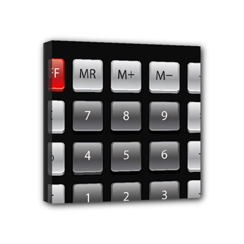 Calculator Mini Canvas 4  X 4  by BangZart