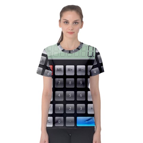 Calculator Women s Sport Mesh Tee by BangZart