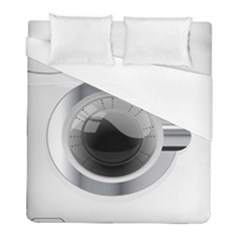 White Washing Machine Duvet Cover (full/ Double Size) by BangZart