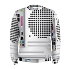 Standard Computer Case Back Men s Sweatshirt by BangZart