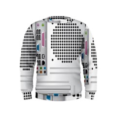 Standard Computer Case Back Kids  Sweatshirt by BangZart