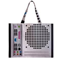 Standard Computer Case Back Zipper Mini Tote Bag by BangZart