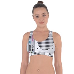 Standard Computer Case Back Cross String Back Sports Bra