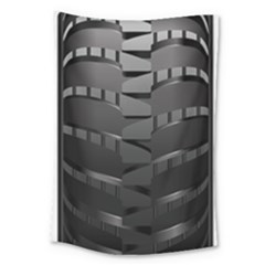 Tire Large Tapestry by BangZart