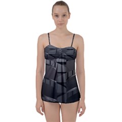 Tire Babydoll Tankini Set