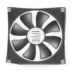 12v Computer Fan Square Tapestry (large) by BangZart