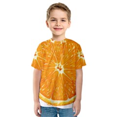 Orange Slice Kids  Sport Mesh Tee