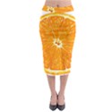 Orange Slice Midi Pencil Skirt View1