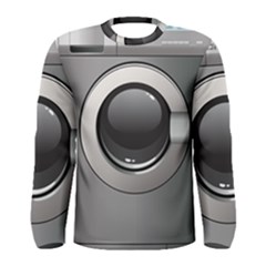 Washing Machine Men s Long Sleeve Tee by BangZart