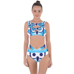 Owl Logo Clip Art Bandaged Up Bikini Set 